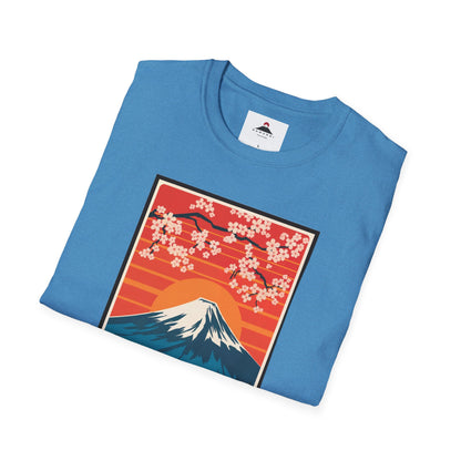 Mount Fuji Sticker Vintage Tshirt