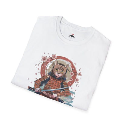 Samurai Cat Warrior T-Shirt