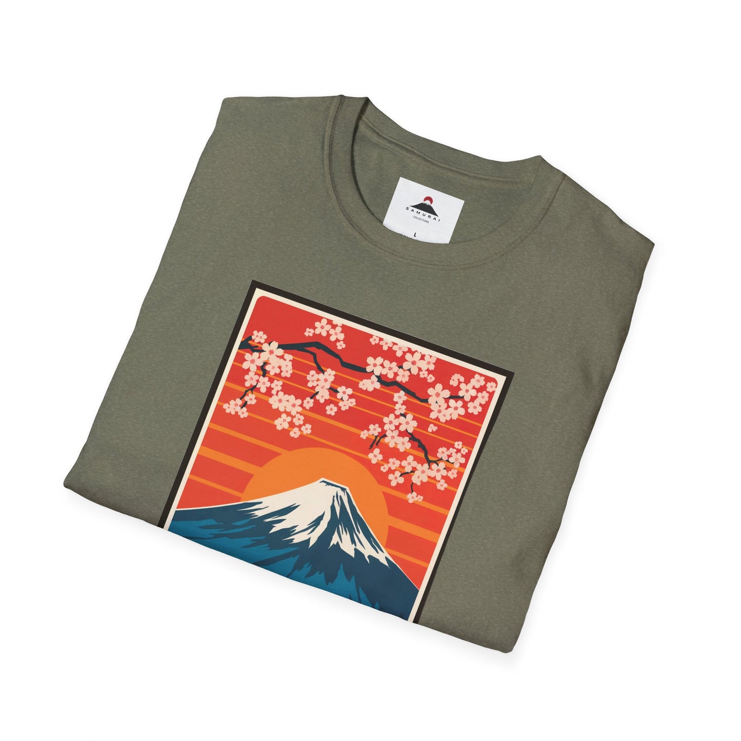 Mount Fuji Sticker Vintage Tshirt