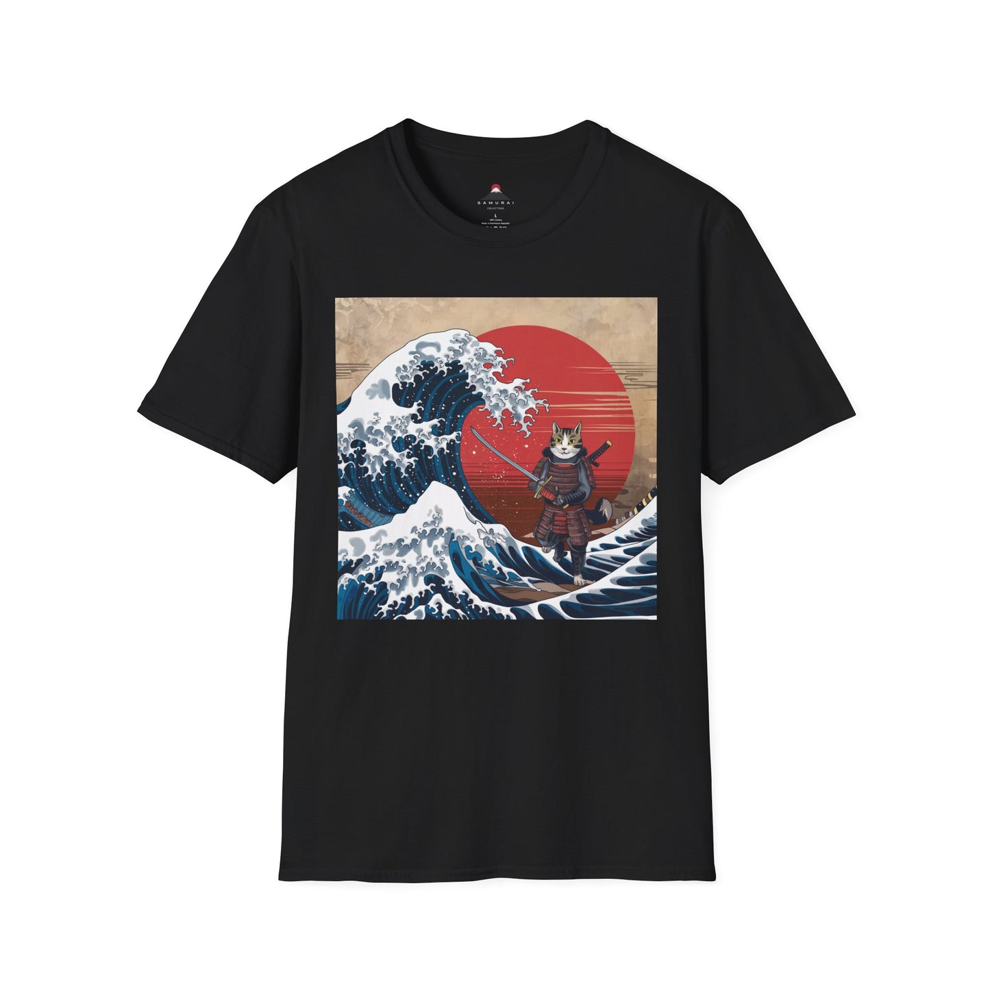 Samurai Cat Water Bender T-Shirt