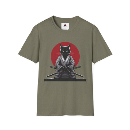 Samurai Warrior Whiskers T-Shirt