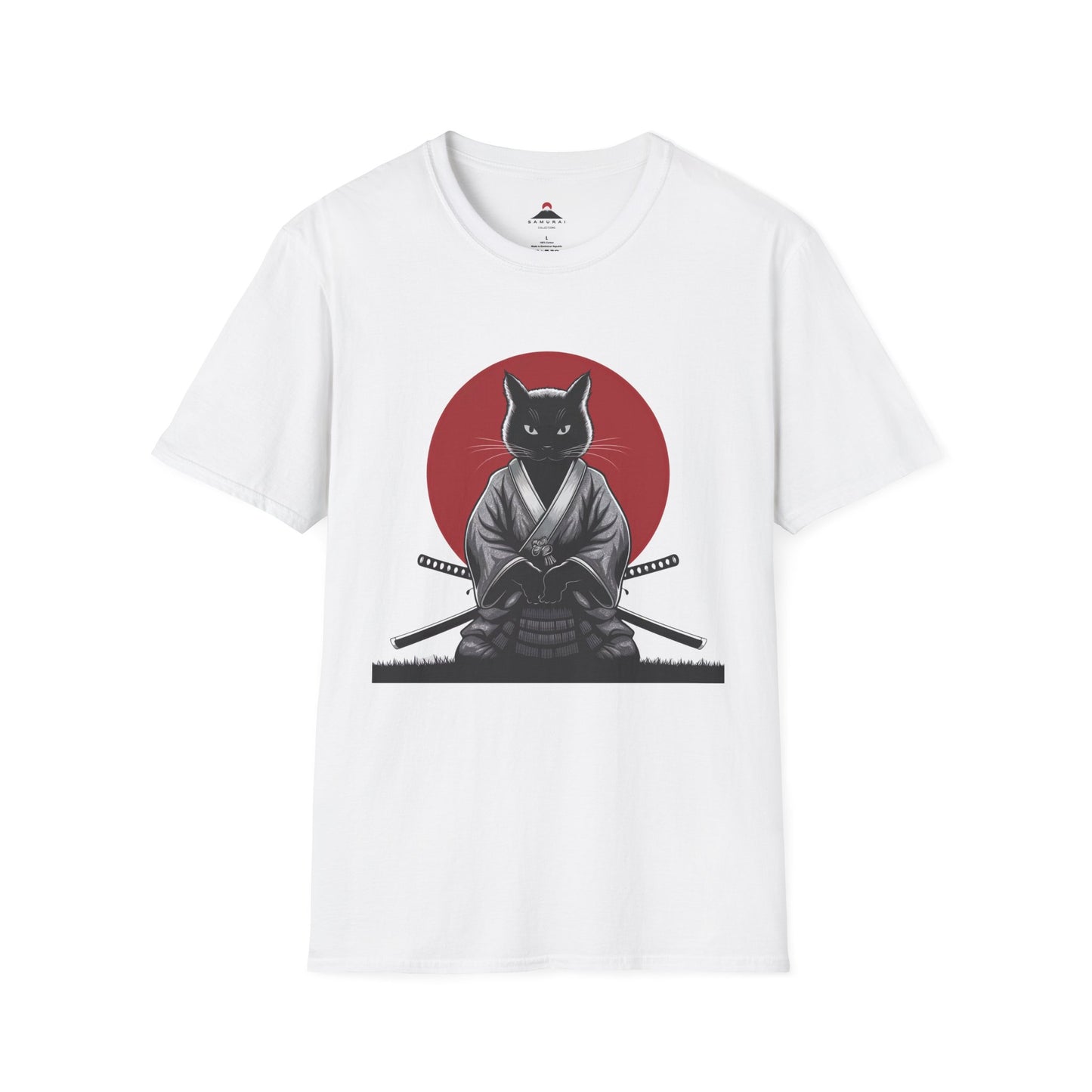 Samurai Warrior Whiskers T-Shirt