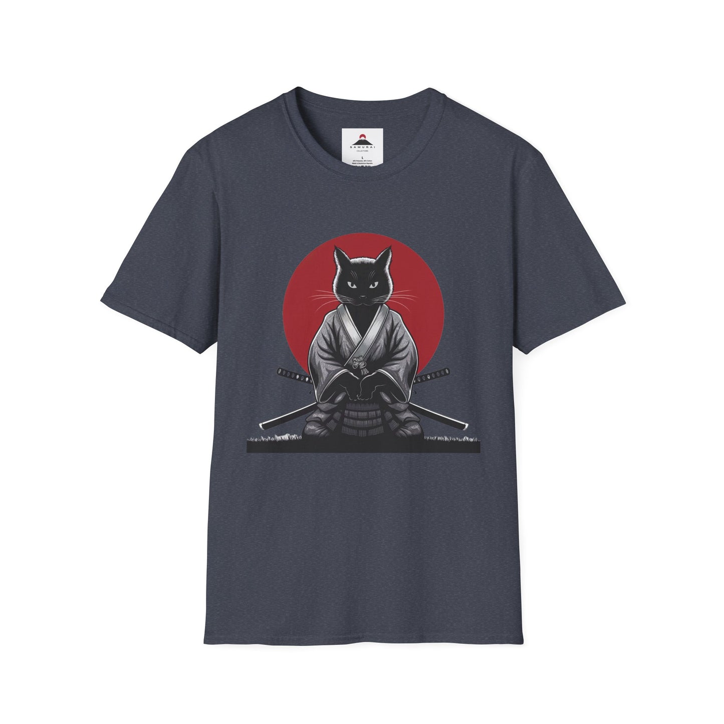 Samurai Warrior Whiskers T-Shirt