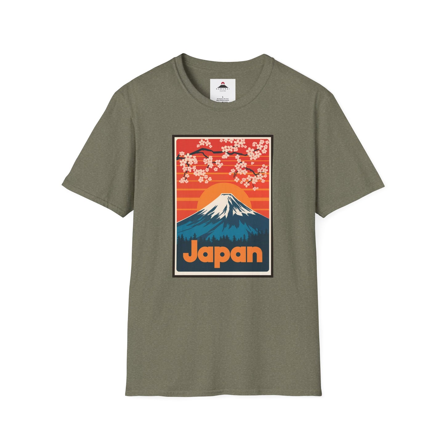 Mount Fuji Sticker Vintage Tshirt