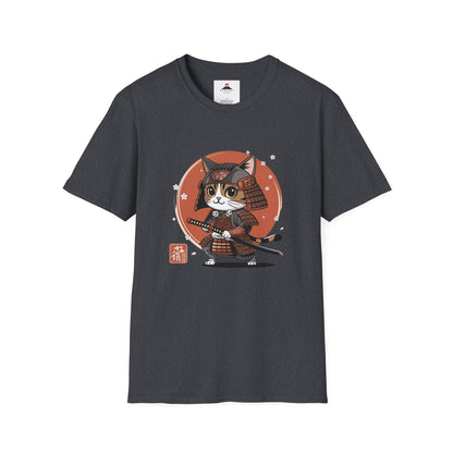 Samurai Cat with Katana Tshirt