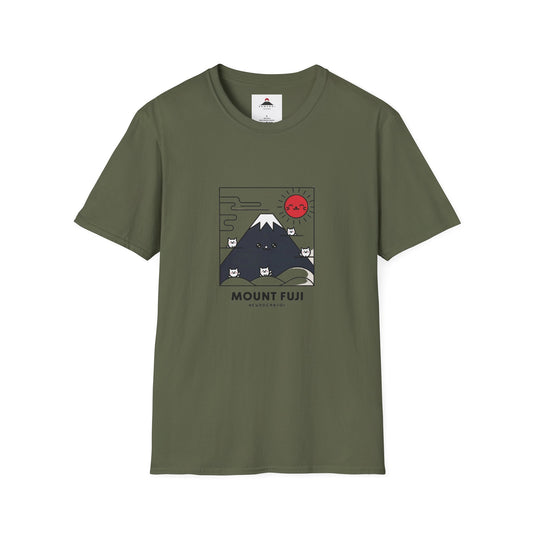 Mount Fuji Sticker Tshirt