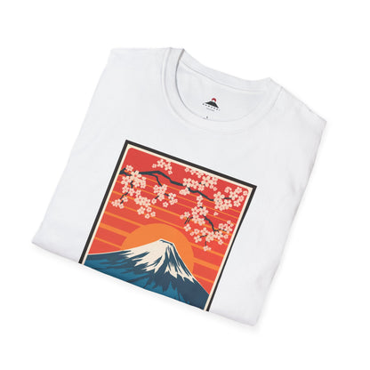 Mount Fuji Sticker Vintage Tshirt