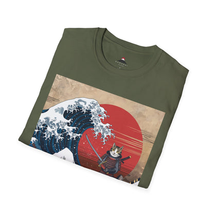 Samurai Cat Water Bender T-Shirt