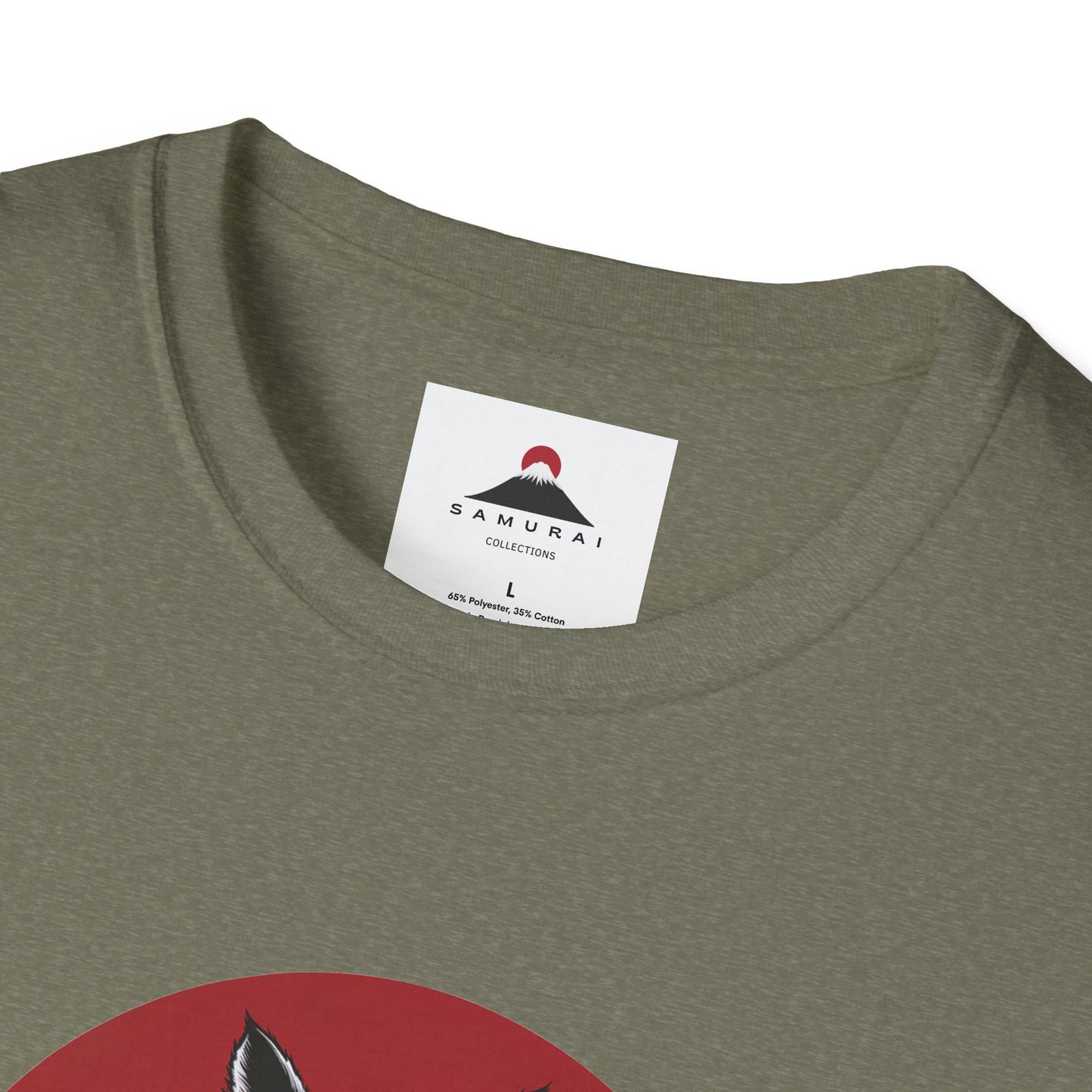 Samurai Warrior Whiskers T-Shirt