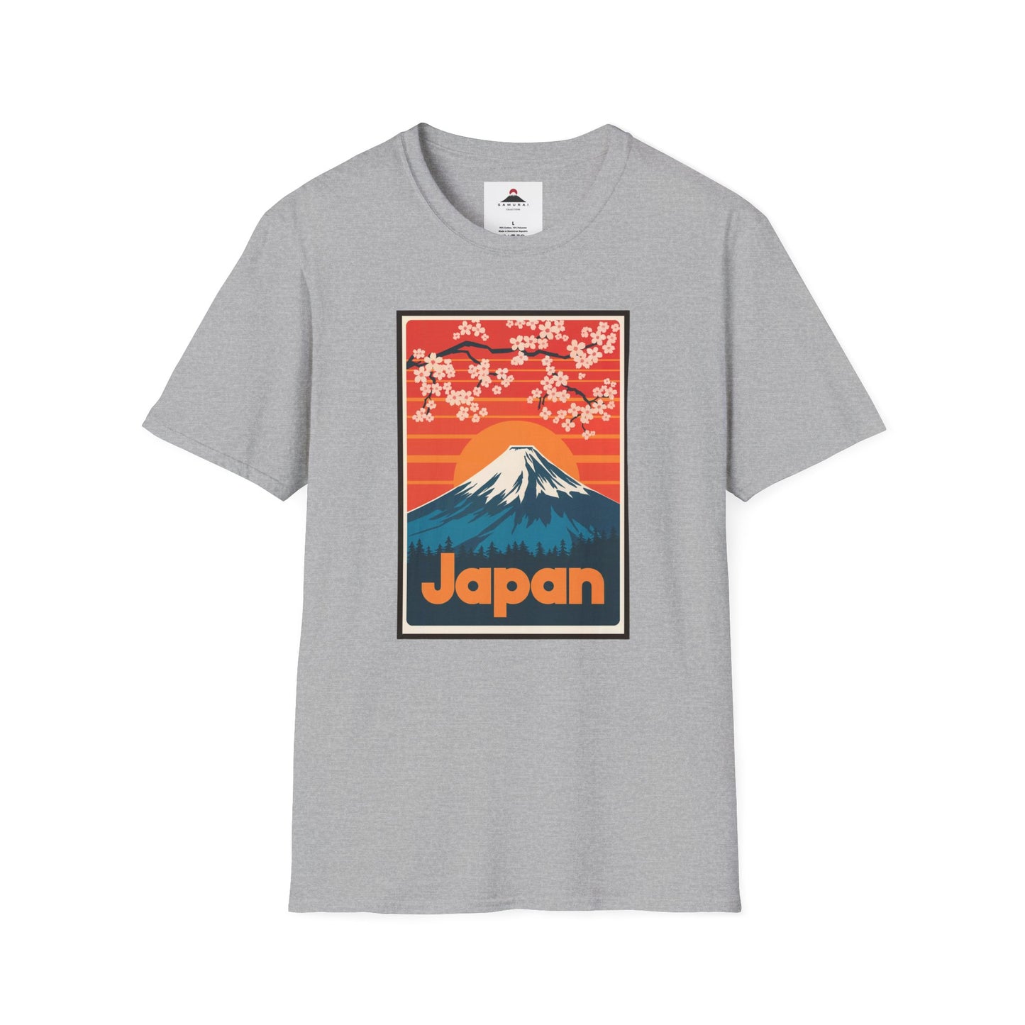 Mount Fuji Sticker Vintage Tshirt