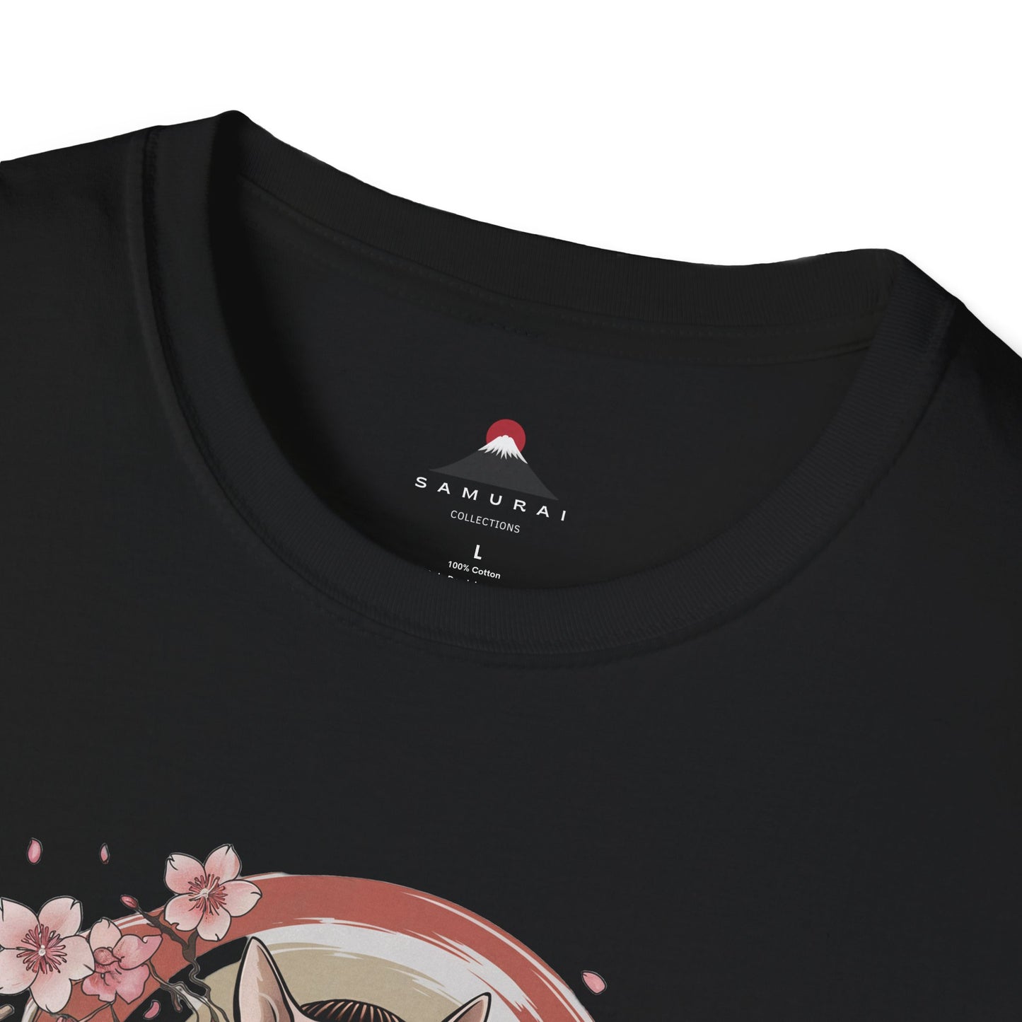 Samurai Cat Warrior T-Shirt