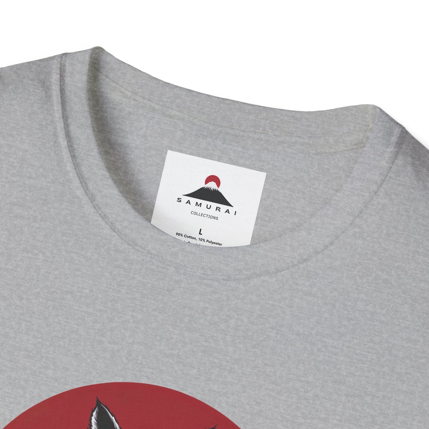 Samurai Warrior Whiskers T-Shirt