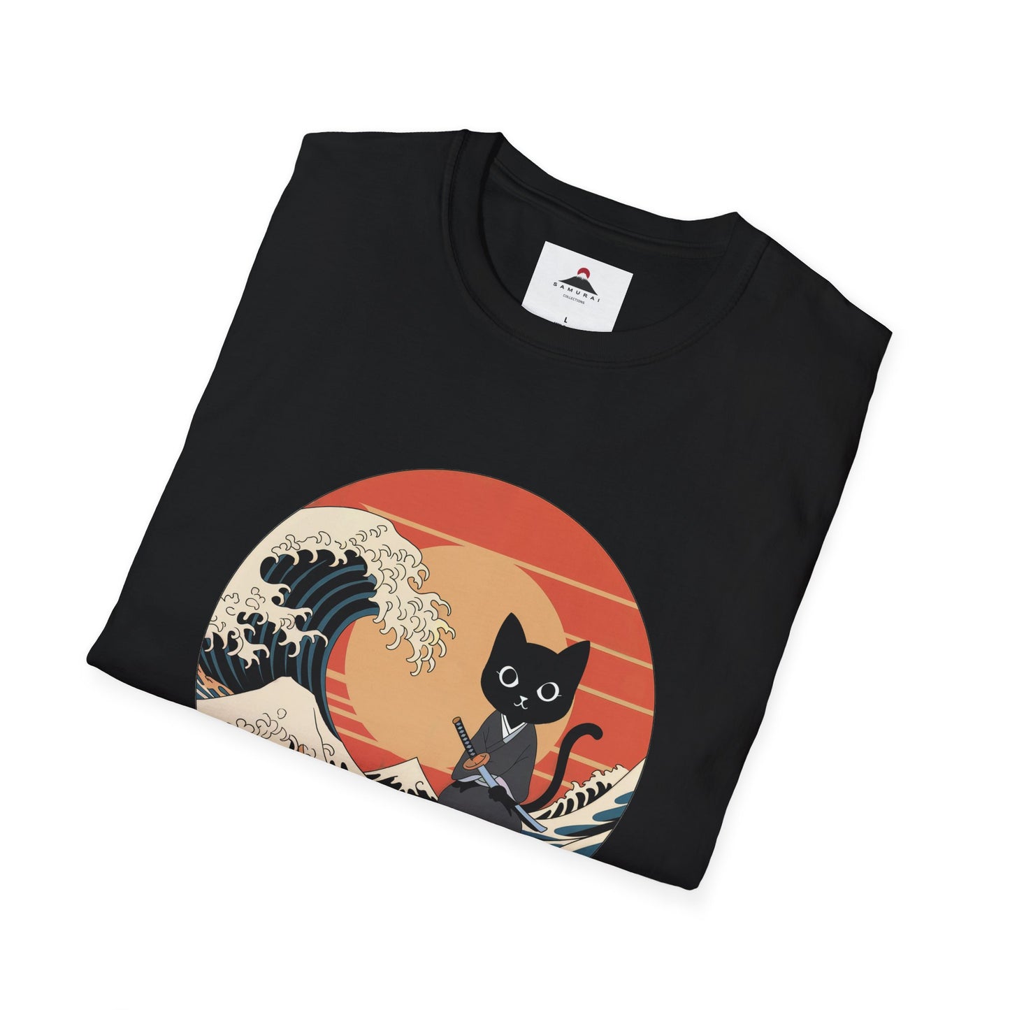 Ramen Black Cat Tshirt