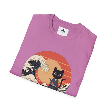 Ramen Black Cat Tshirt