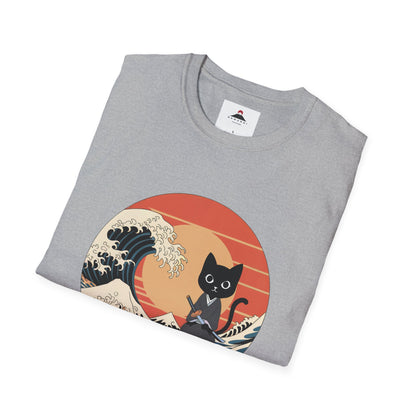 Ramen Black Cat Tshirt