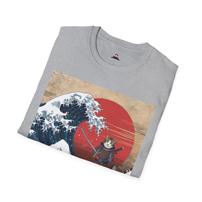 Samurai Cat Water Bender T-Shirt