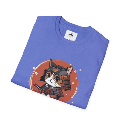 Samurai Cat with Katana Tshirt